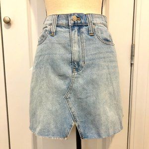 NWOT Madewell Jean Skirt Size 25